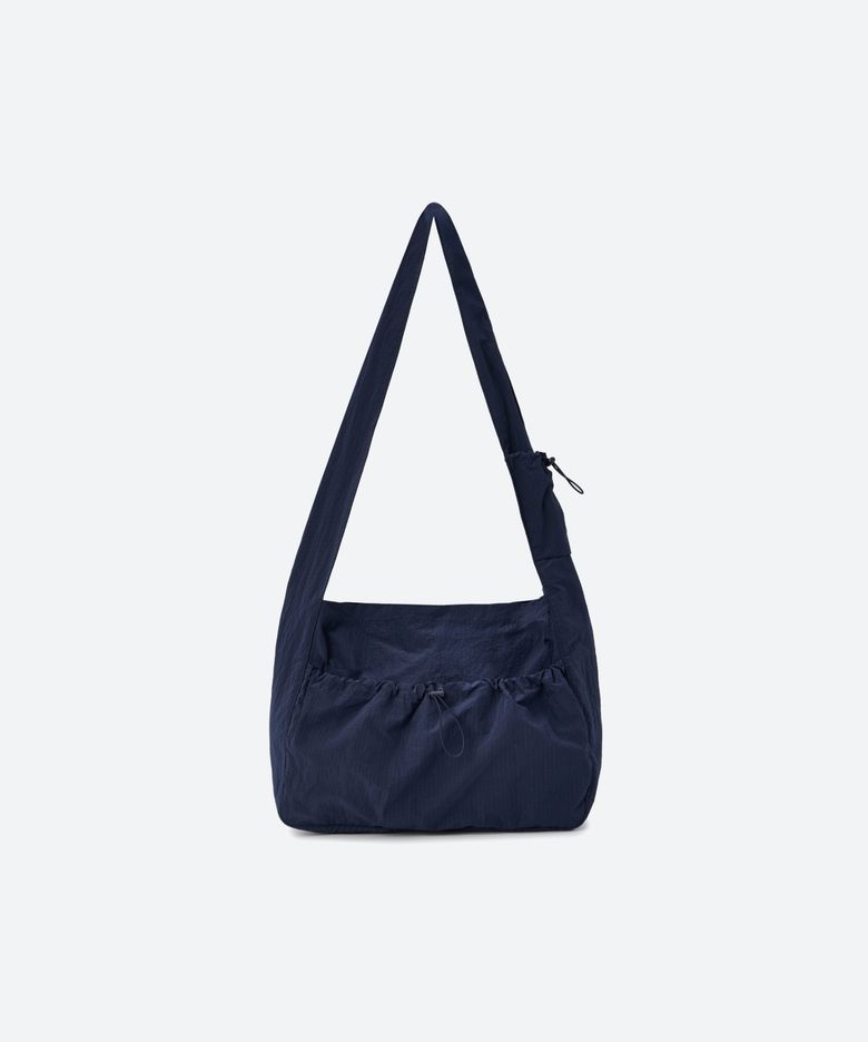 M.C String-Pocket Crossbody Bag / NAVY