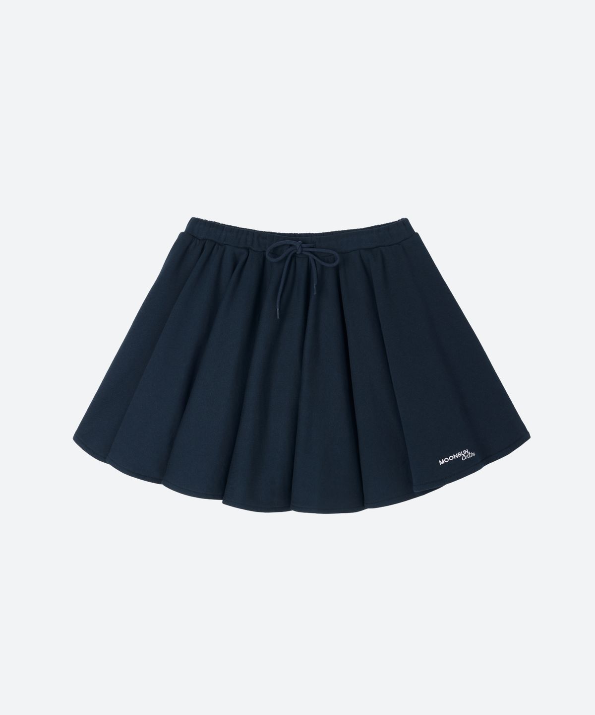 문선 아카이브(MOONSUN ARCHIVE) M.C Volume Mini Sweat Skirt / NAVY
