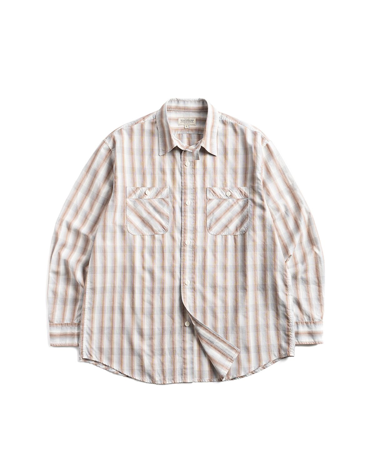 와일드 브릭스(WILD BRICKS) W25 WORK SHIRT (beige)