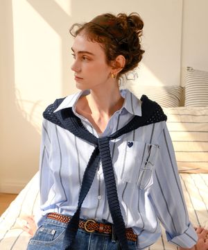 피그먼트워싱자수남방/셔츠 (KYNB2512152)