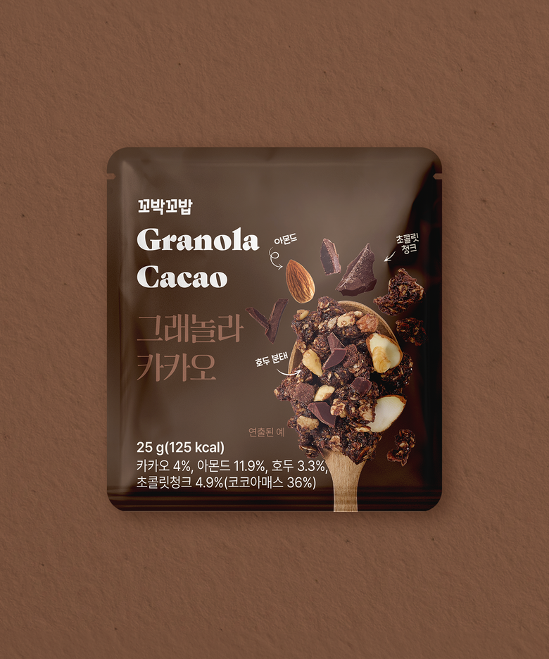 꼬박꼬밥 그래놀라 카카오맛(25g1EA)