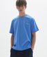 M.C UNISEX, Logo Basic T-Shirt / BLUE