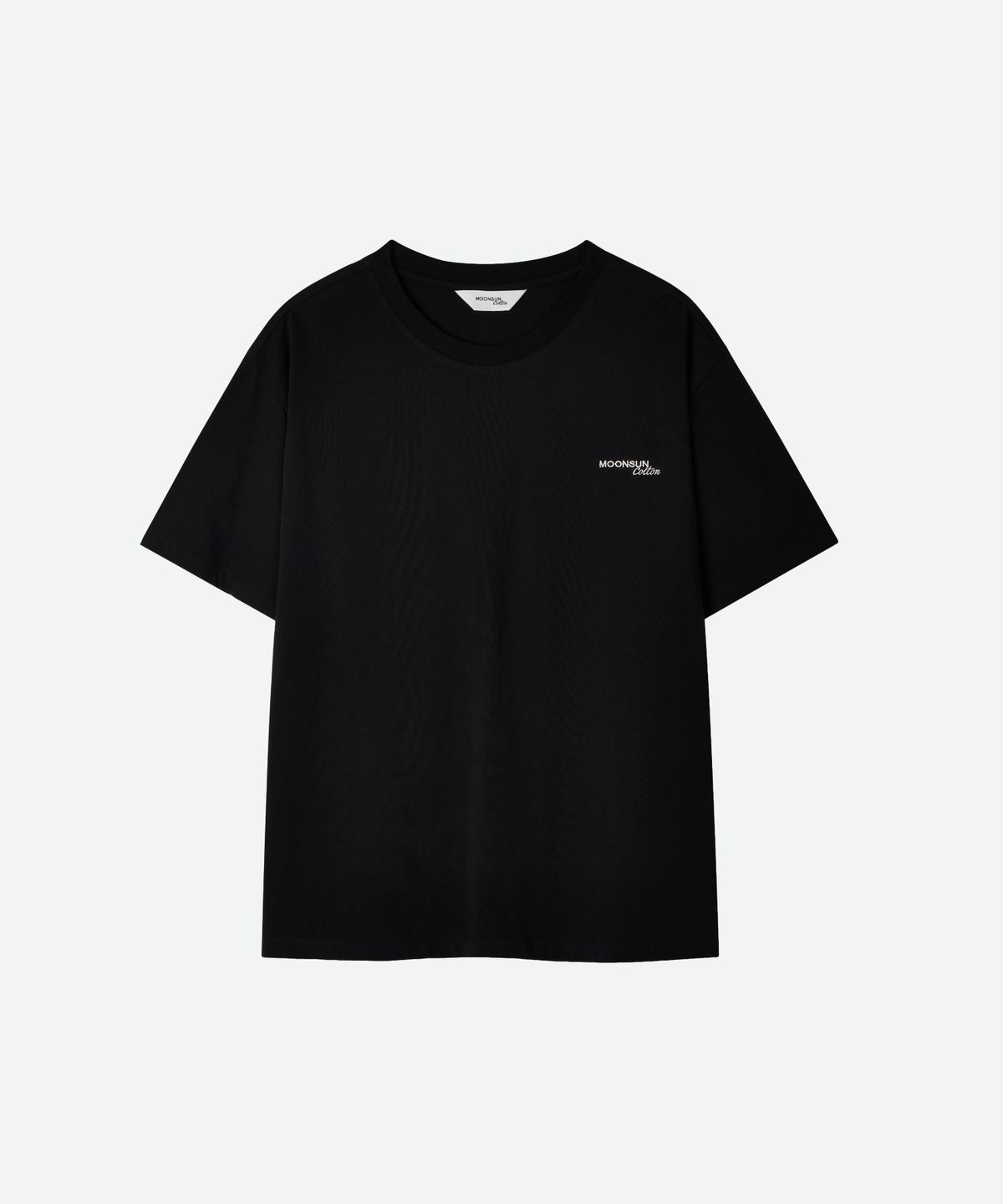 문선 아카이브(MOONSUN ARCHIVE) M.C UNISEX, Logo Basic T-Shirt / BLACK