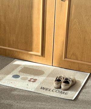 웰컴 써클 지아트 코일도어매트