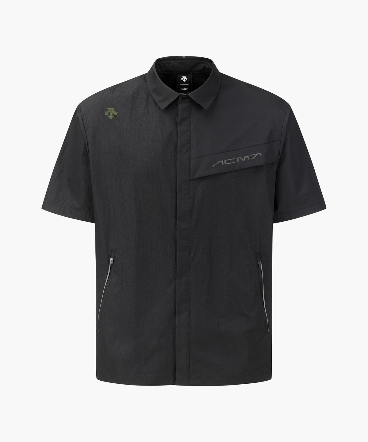 데상트 골프(DESCENTE GOLF) 아크먼트(ACMT) 남성 반팔 셔츠 점퍼  DR22MFBL43
