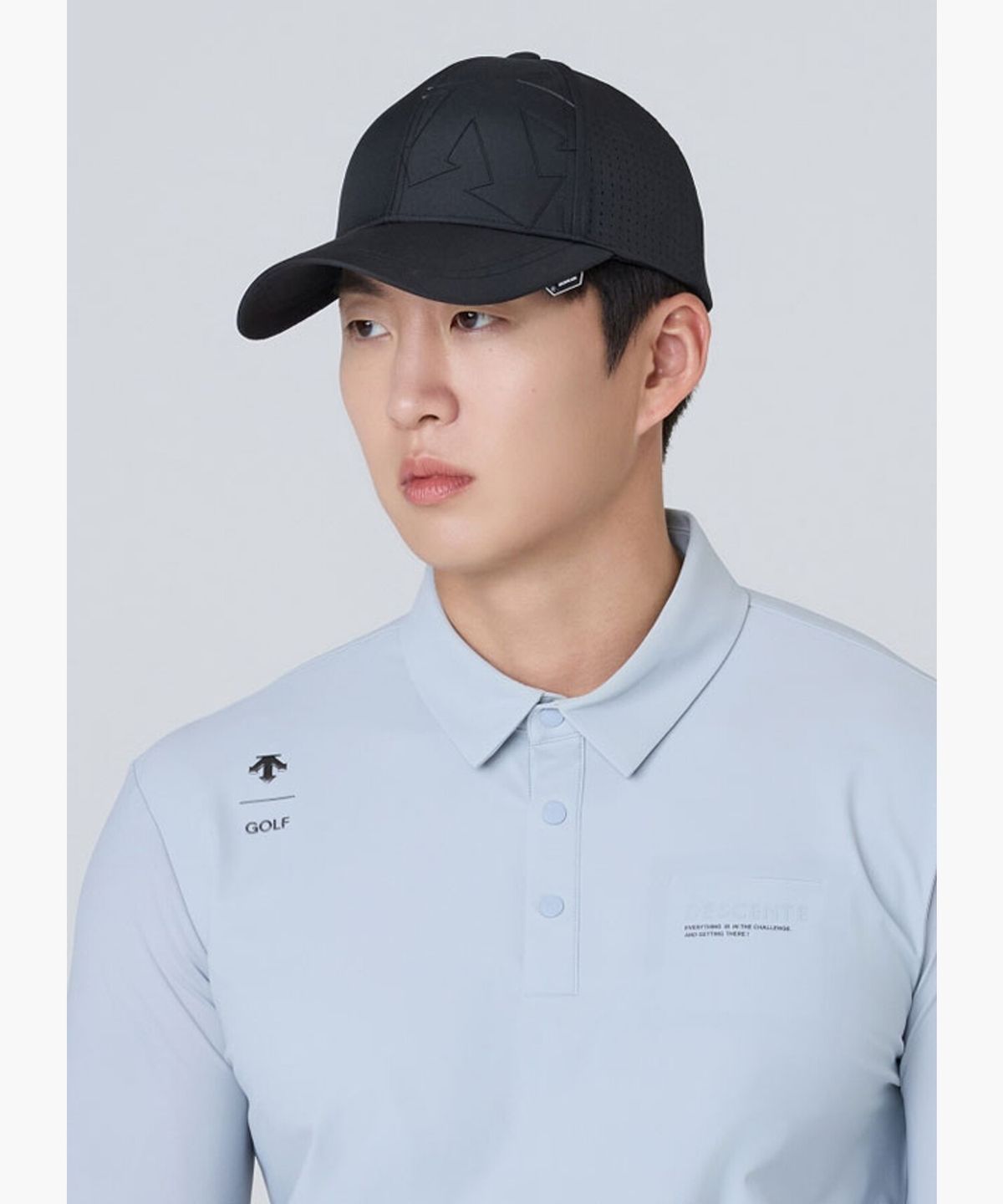 데상트 골프(DESCENTE GOLF) 남성 에어홀 볼캡  DR12MFCP34