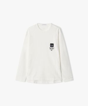 [26SS] LMS41780 화이트 레귤러핏 롱슬리브 티셔츠