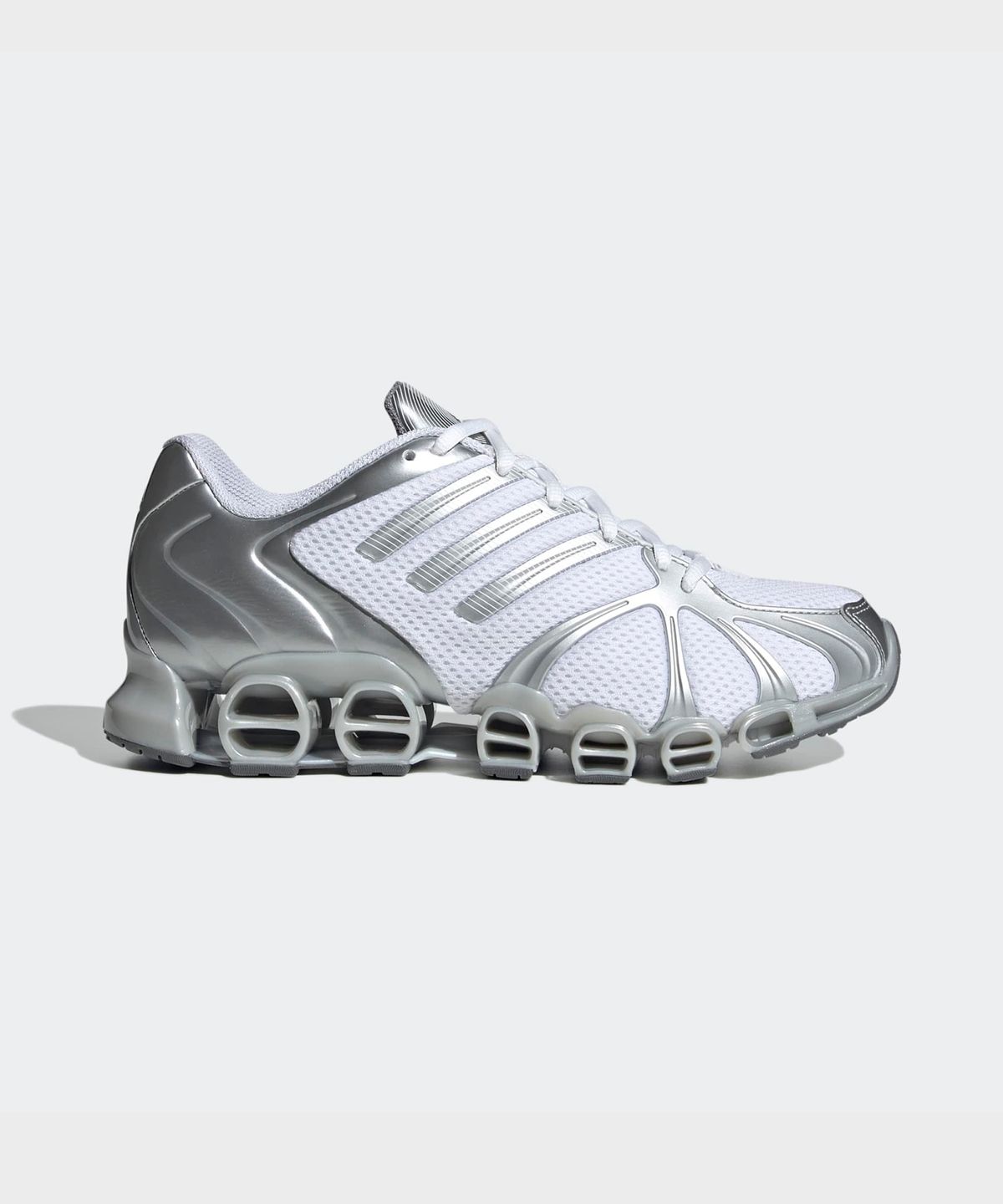 아디다스(ADIDAS) 메가 고스트라이드 - 화이트:실버메탈릭 / JQ0555