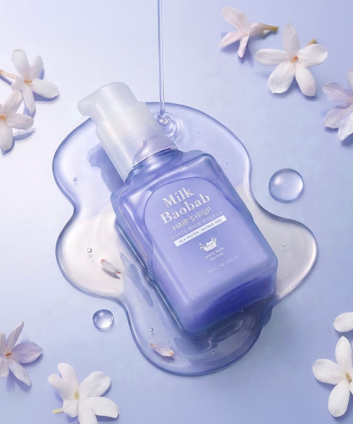 밀크바오밥(MILKBAOBAB) [퍼퓸케어] 헤어 시럽 화이트머스크 100ml