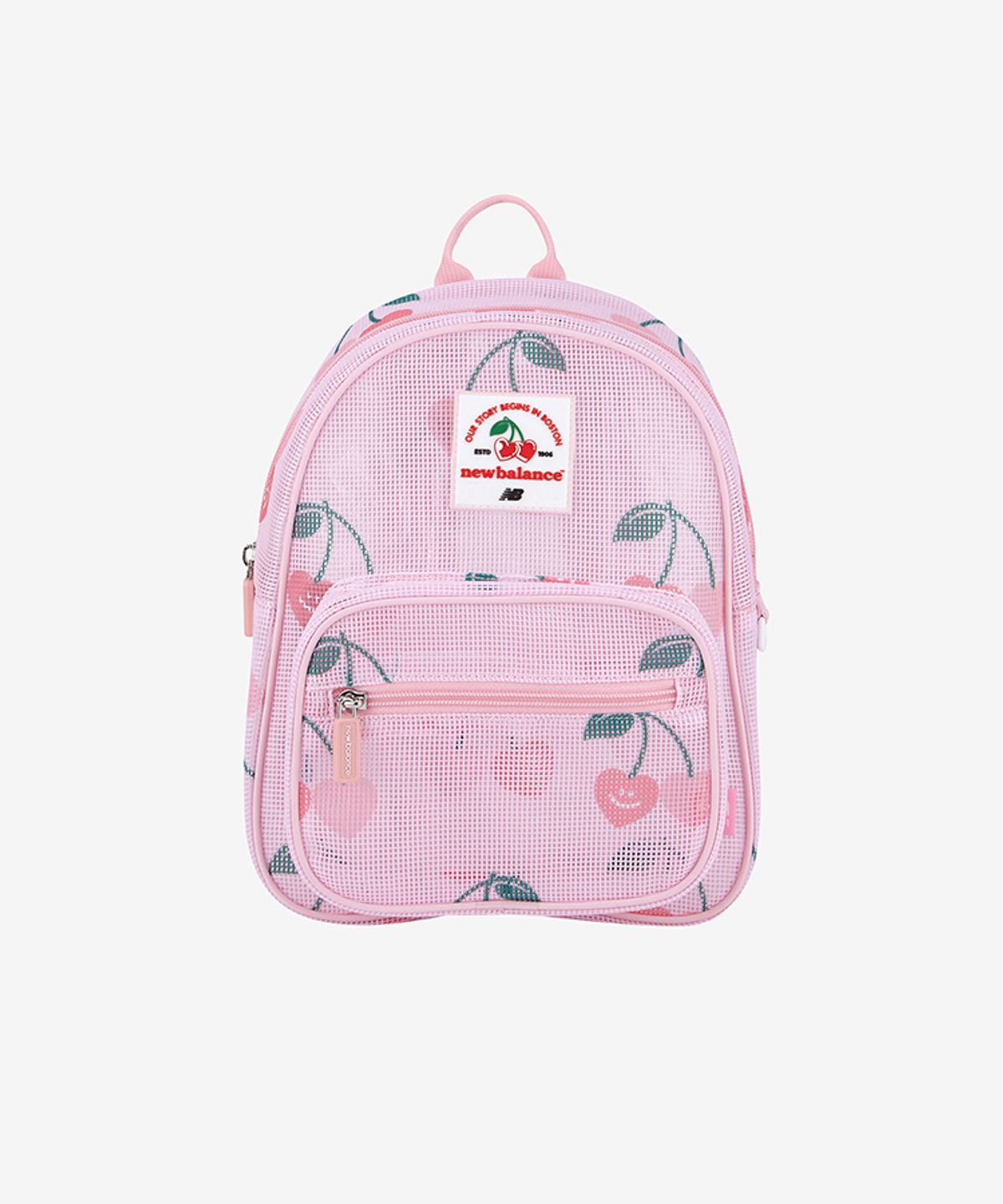뉴발란스 키즈(NEWBALANCEKIDS) 메쉬 패턴 아동 미니미 가방 NK8AGS504U25