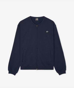 NBMDG21423 / UNI 에센셜 썸머 경량 라운드넥 집업 (NAVY)