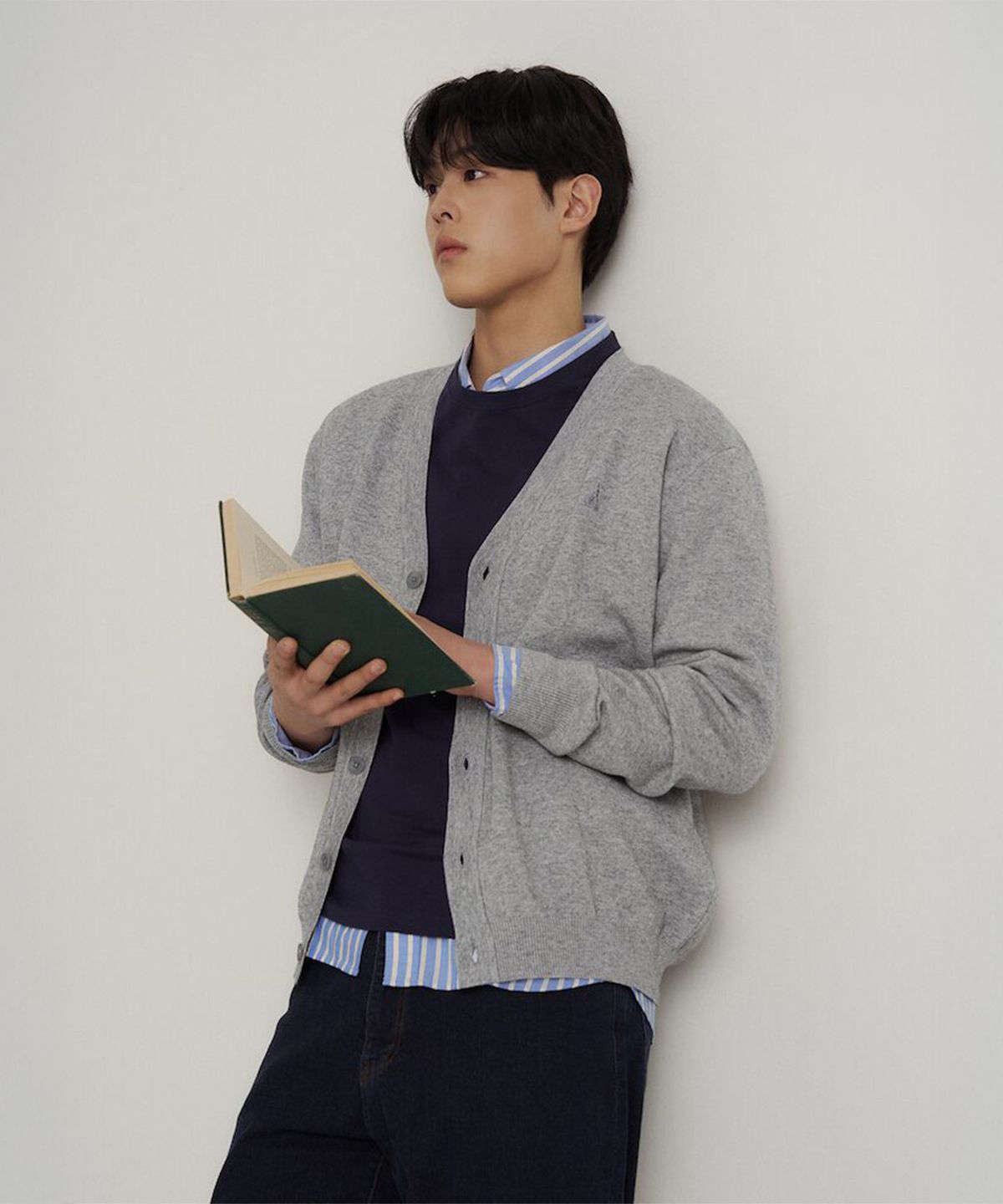 빈폴 멘(BEANPOLE MEN) [Essential] B.Ever 카디건  그레이