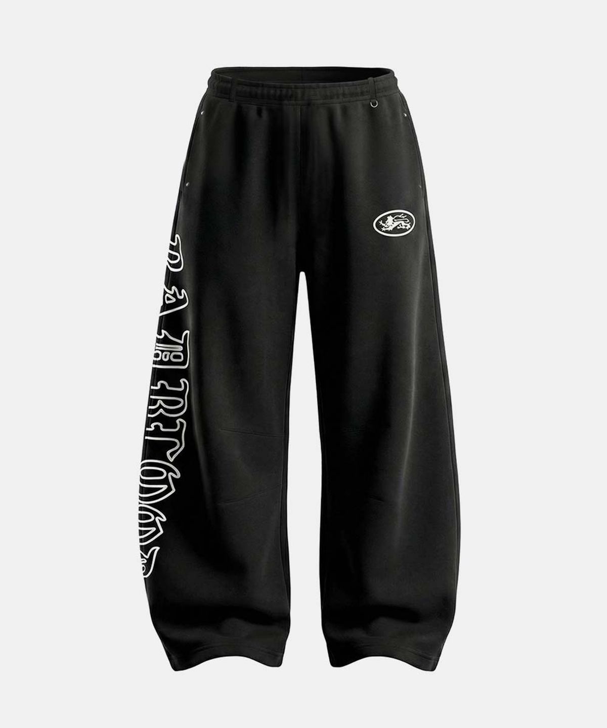 배드블러드(BADBLOOD) Mystic Capsule Semi-Curved Fit Joggers - Black
