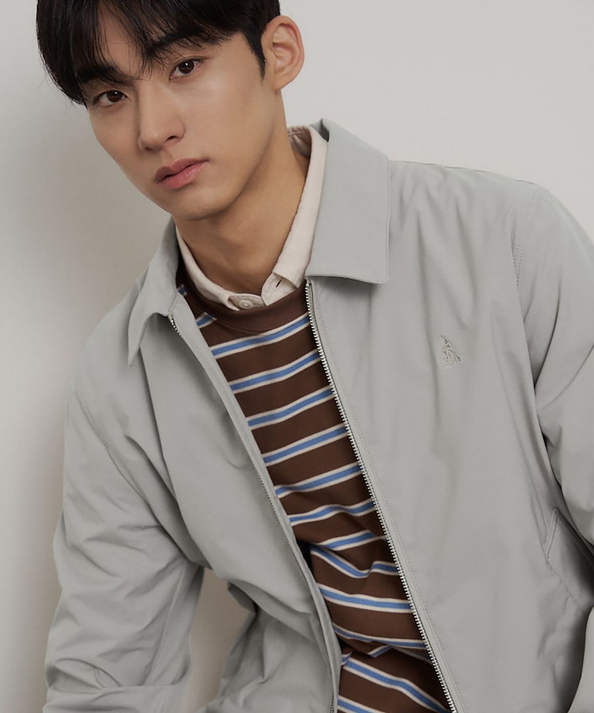 빈폴 멘(BEANPOLE MEN) 봄 블루종  베이지