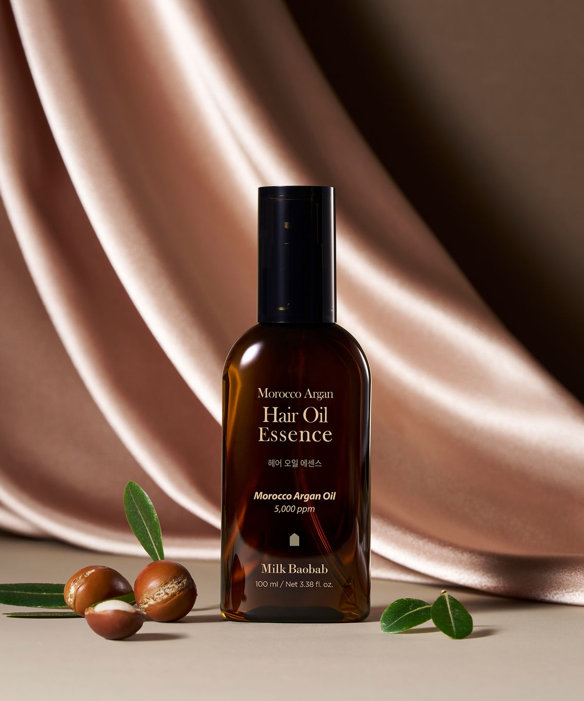 밀크바오밥(MILKBAOBAB) [모발윤기]모로코 아르간 헤어 오일 에센스 100ml