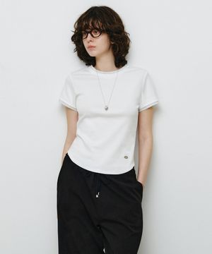 에센셜 레이어드 반팔 티셔츠 MDTS099_5 Colors