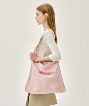 BANDANA ONE SHOULDER ECO BAG pink
