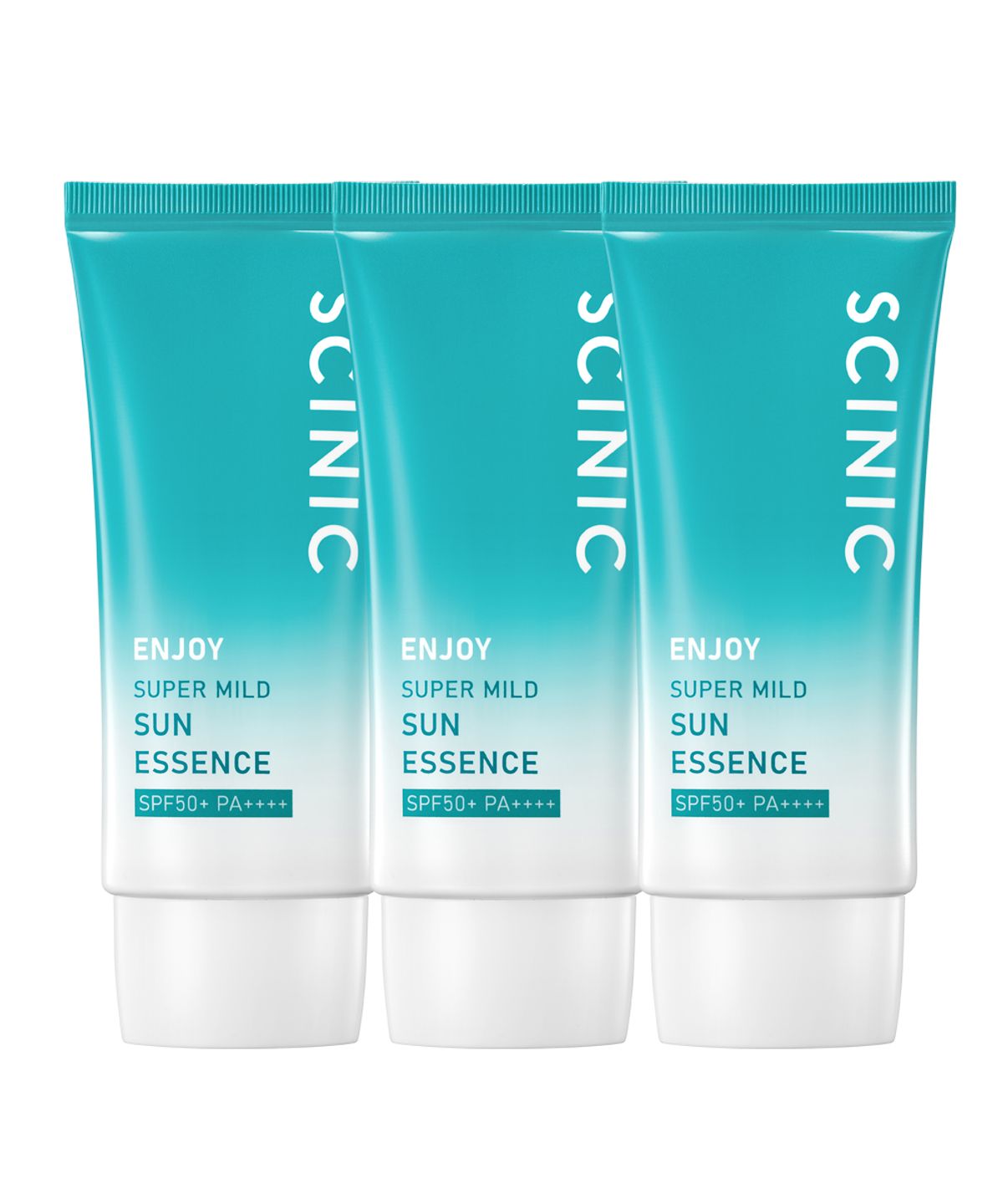 싸이닉(SCINIC) 싸이닉 엔조이 슈퍼 마일드 선 에센스 50ml 3개 SPF50+ PA++++