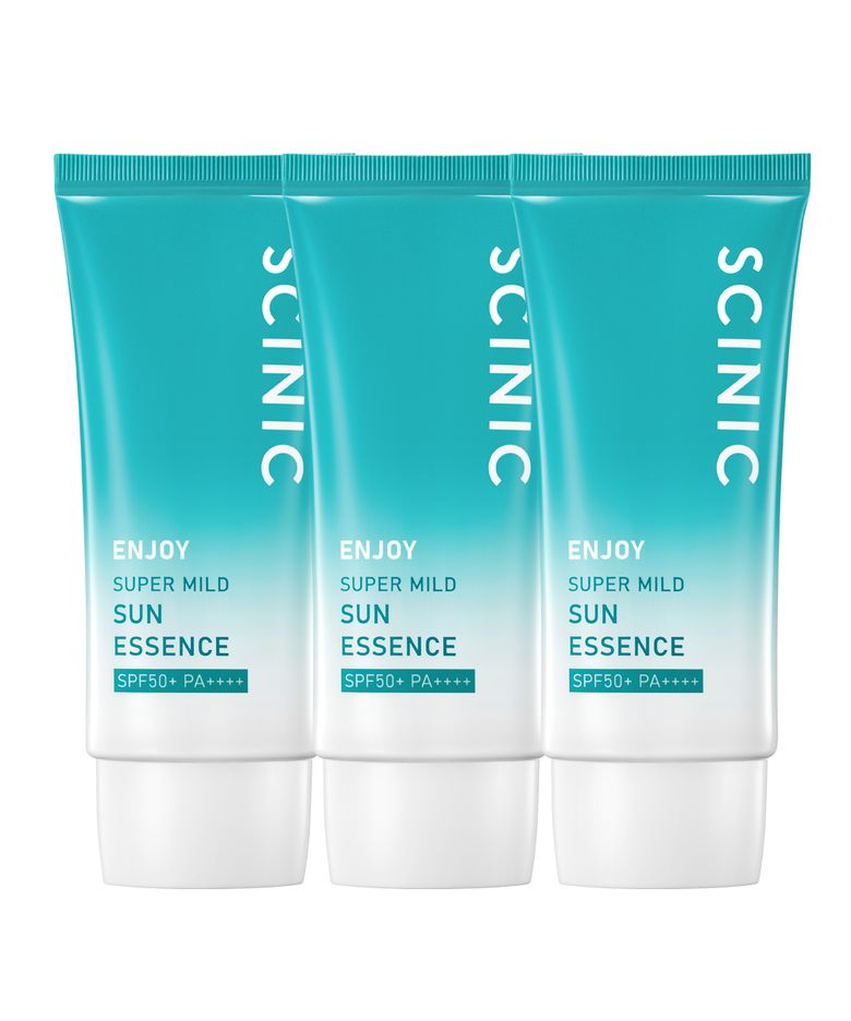 싸이닉 엔조이 슈퍼 마일드 선 에센스 50ml 3개 SPF50+ PA++++