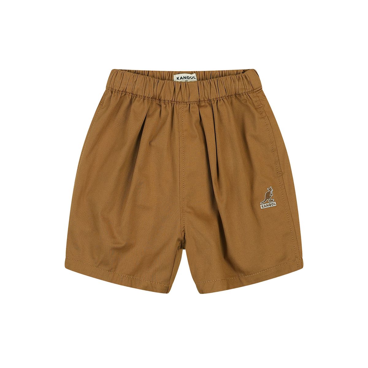 캉골키즈(KANGOL KIDS) [베이비] 코튼 밴딩 쇼츠 SB 0D11 브라운