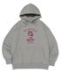 로아드로아 X 베르니 ROA WITH BERNI 로고 후드티 (그레이)