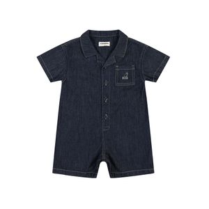 [베이비] 쿨 데님 점프수트 SB 0D16 네이비