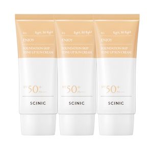 엔조이 파데스킵 톤업 선크림 50g 3개 SPF50+PA++++