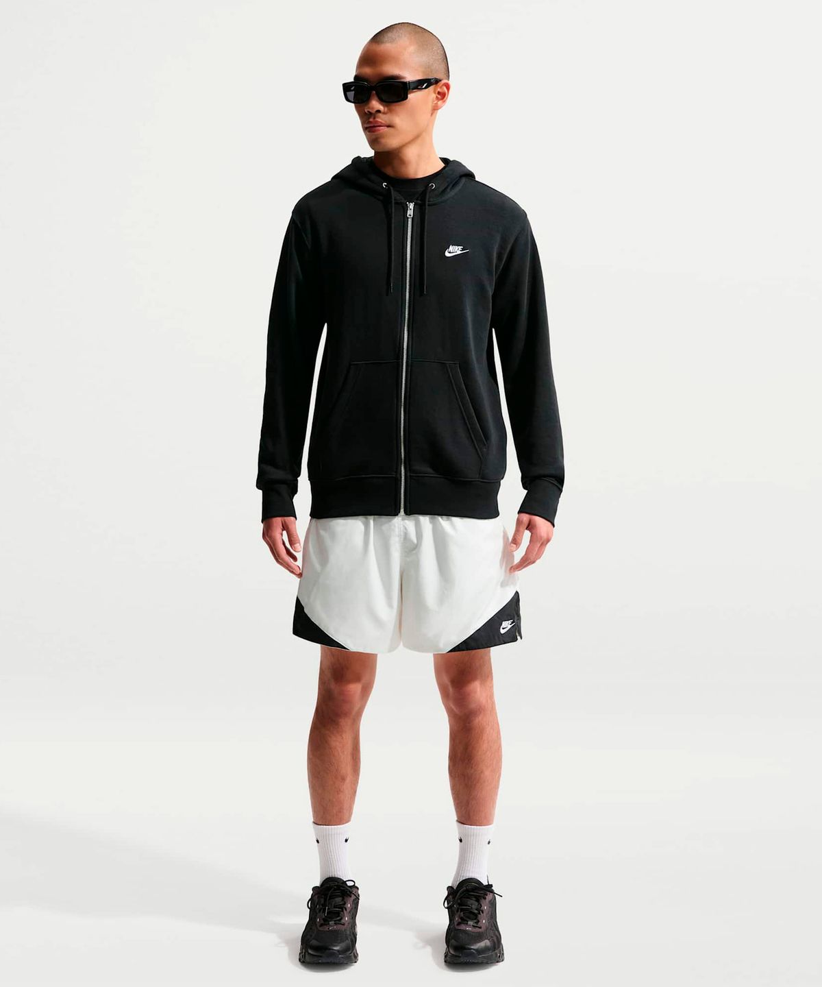 나이키(NIKE) 윈드러너 경량 우븐 쇼츠 M - 세일:블랙:화이트 / IF3399-133