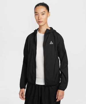 ACG 리펠 트레일 러닝 재킷 W - 블랙:화이트:서밋 화이트 / IO9749-010