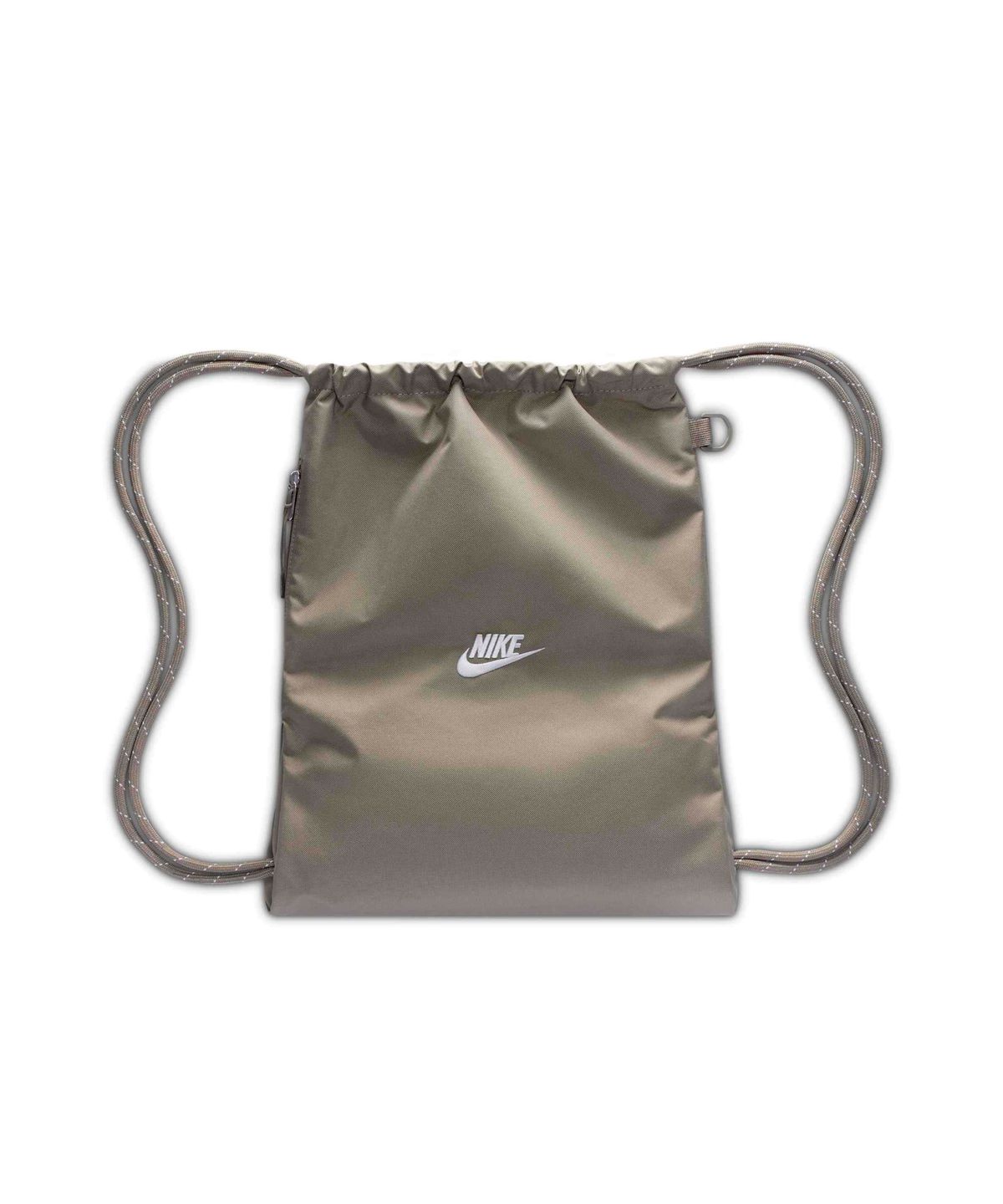 나이키(NIKE) 헤리티지 2.0 드로스트링 백(12L) - 라이트 아미:화이트 / IB4356-320