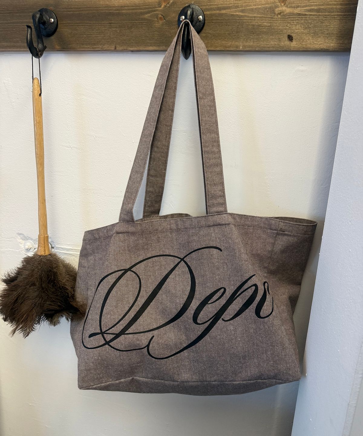 뎁크(DEPC) LOGO ECO BAG (VER.2) - BROWN