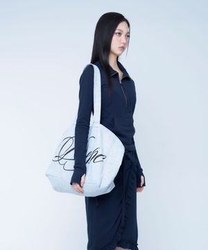LOGO ECO BAG (VER.2) - DENIM BLUE