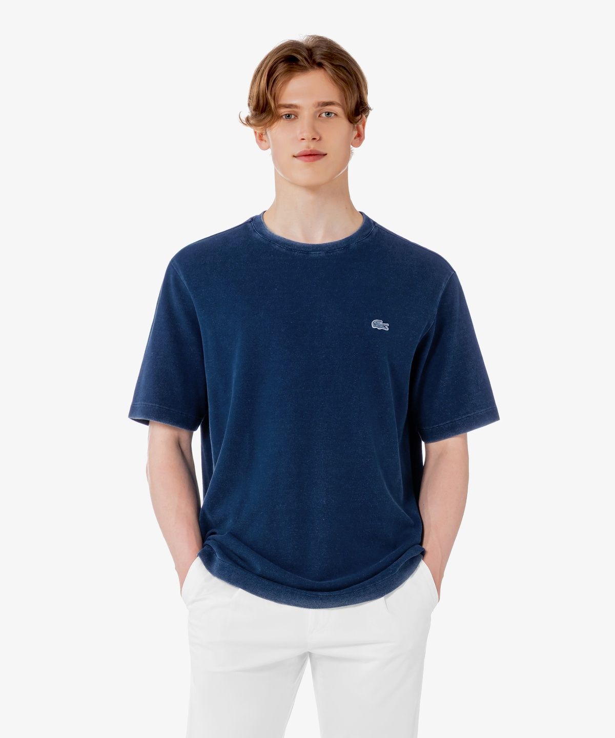 라코스테(LACOSTE) 남성 JP 인디고 반팔 티셔츠 TH9427-56G 2GF