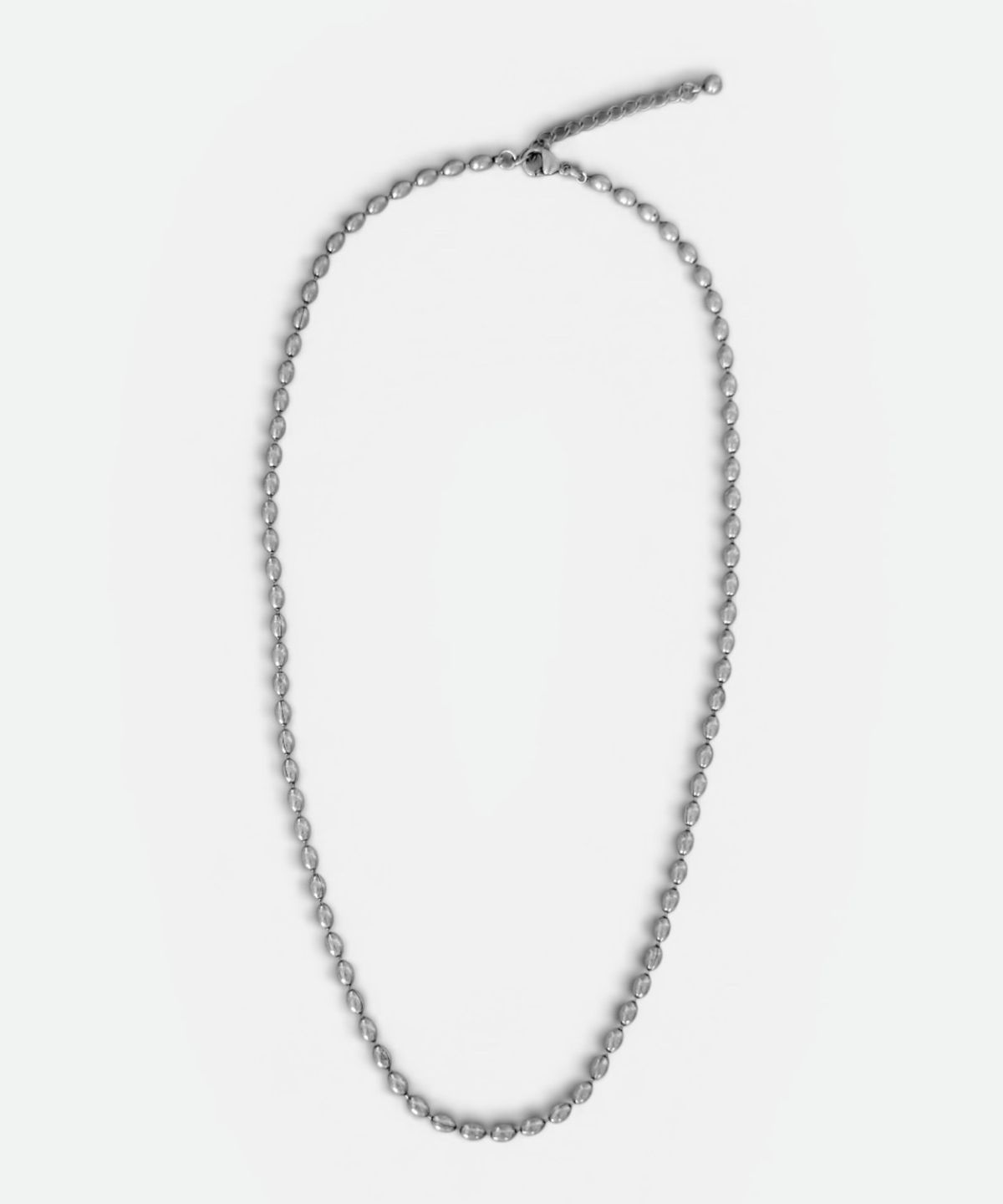 셉텐벌5(SEPTEMBER5) ANTIQUE SILVER BALL NECKLACE