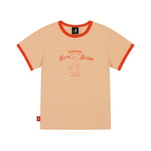 그래픽 링거 티셔츠 SB 0115 코랄