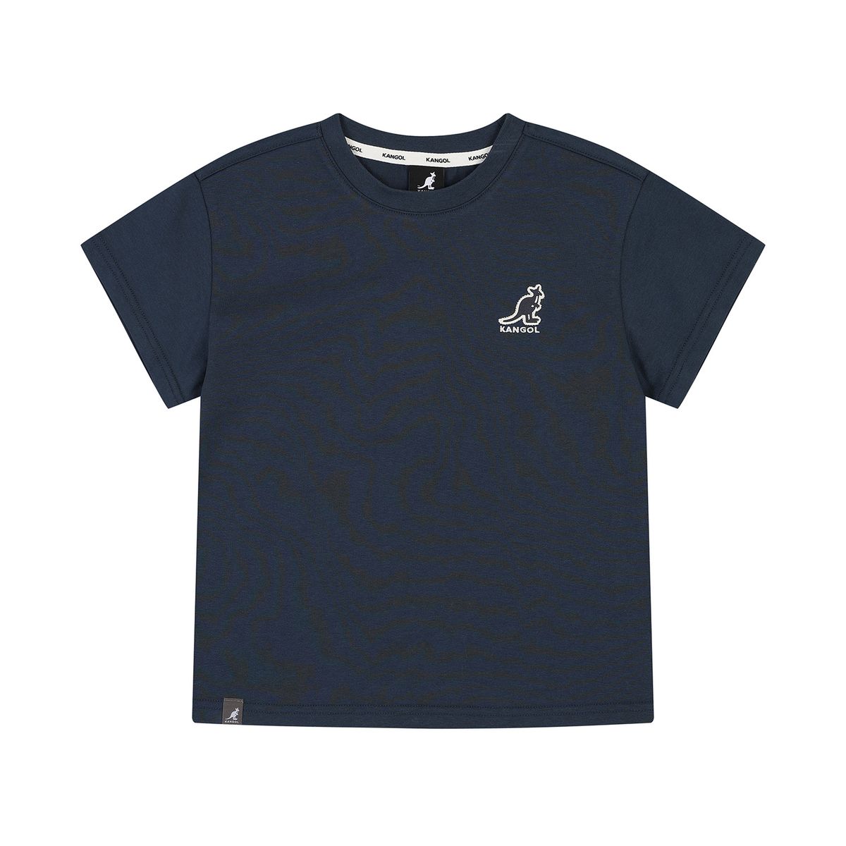 캉골키즈(KANGOL KIDS) 쿨맥스 오리지널 심볼 티셔츠 SB 0007 네이비