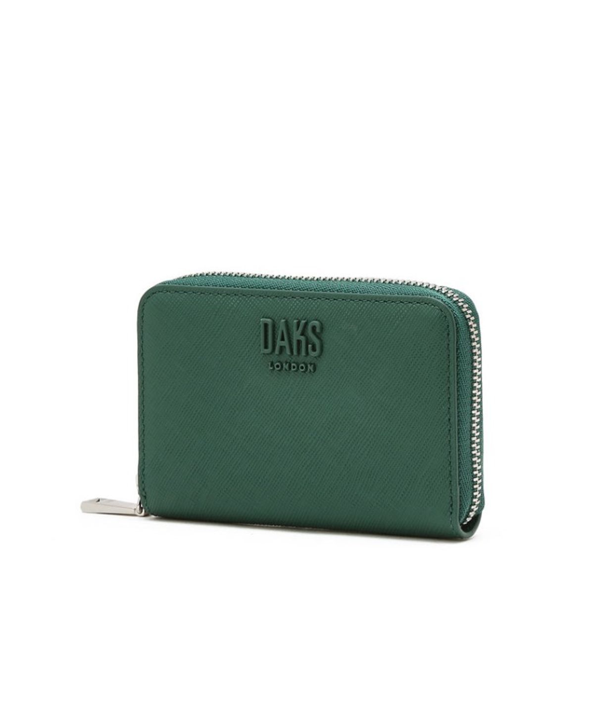 닥스 여성 액세서리(DAKS WOMENS ACCESSORIES) 젤라 그린 지퍼돌이 카드지갑_DCWA6E903E2