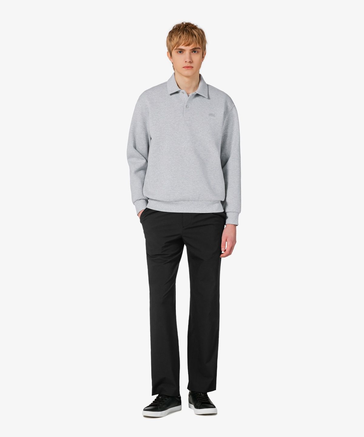 라코스테(LACOSTE) 남성 세미와이드 이지 슬랙스 HH633E-56G 031