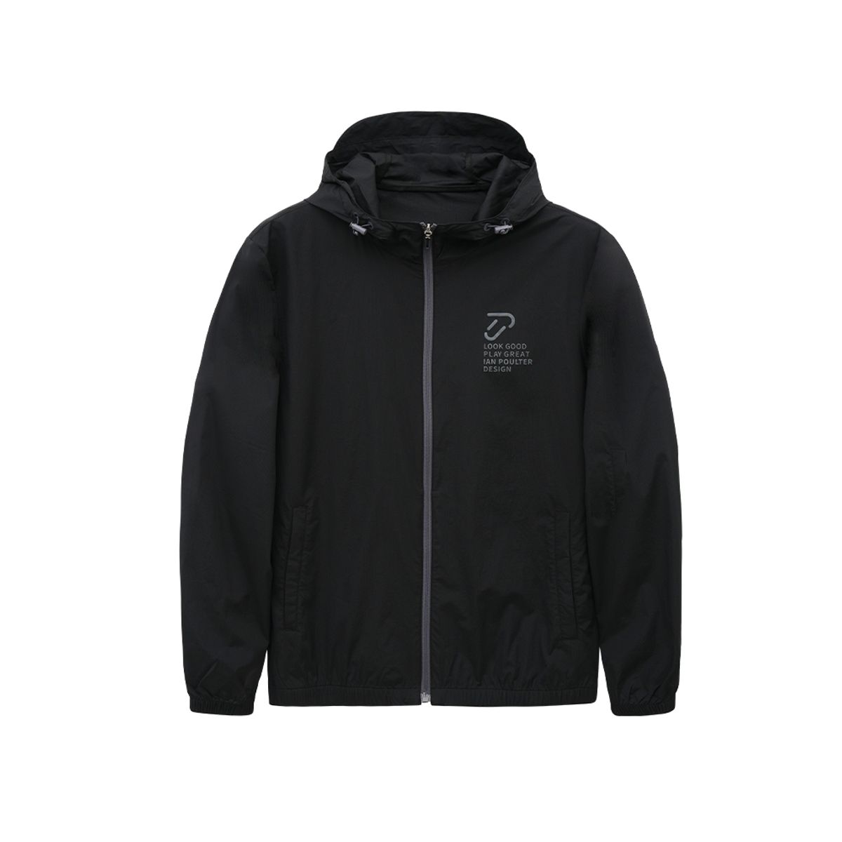 이안 폴터 디자인(IAN POULTER DESIGN) [IJP DESIGN] 이안폴터디자인 남성 경량 후드 점퍼 - IPM6AWB2261 BK