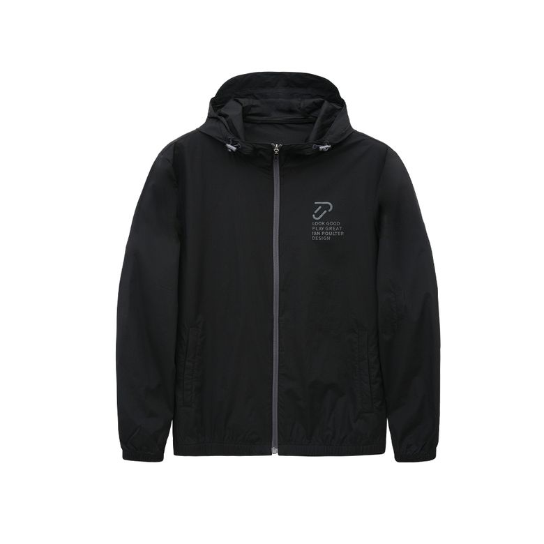 [IJP DESIGN] 이안폴터디자인 남성 경량 후드 점퍼 - IPM6AWB2261 BK