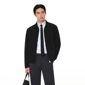 미니멀 맨즈 봄버 자켓