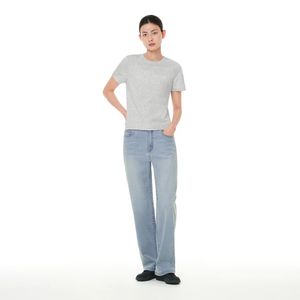 에어데님 세미 와이드 청바지