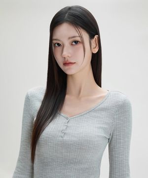 버튼업 긴팔 티셔츠_MIWLWG309A