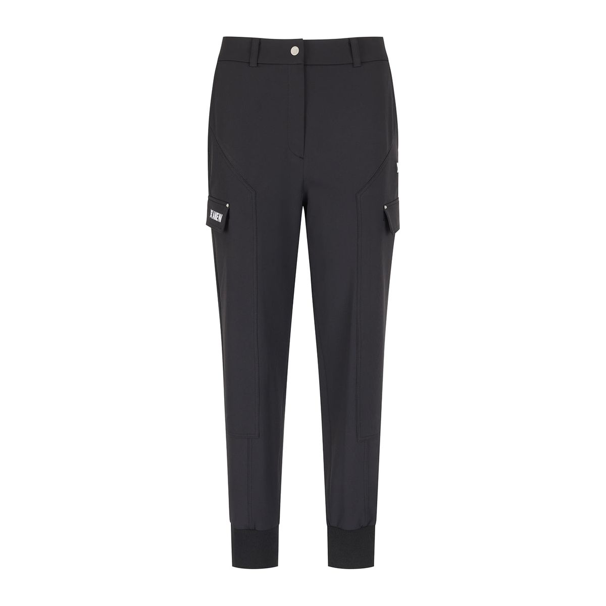 어뉴골프(ANEW GOLF) WOMEN FLAP POINT JOGGER PANTS_BK