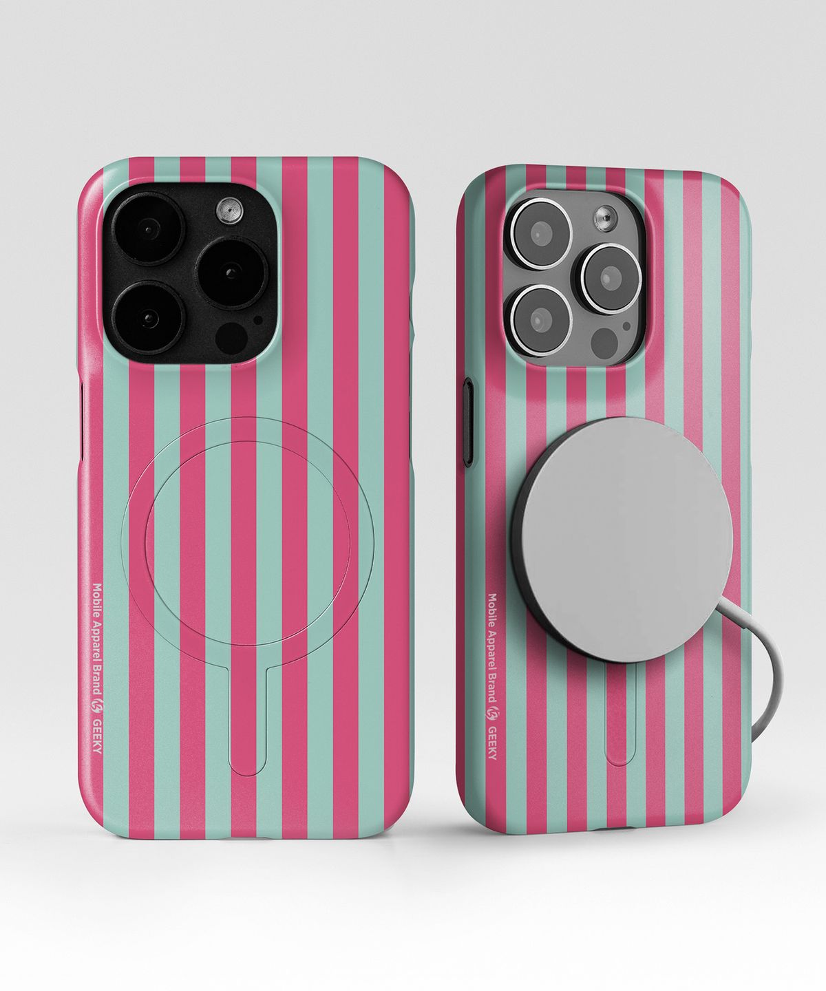 기키(GEEKY) [맥세이프 하드케이스] Rhythm of Stripes No.01