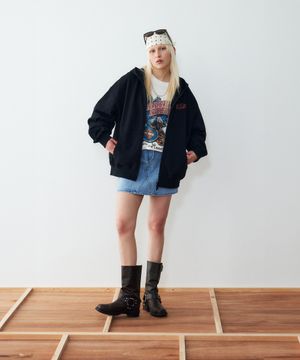 [여성] 데님 미니 스커트 블루 HH26122001