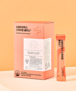 신바이오틱스 스위치온 플러스 4g x 30포 1개월분 생유산균 프락토올리고당