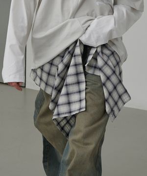 레이어드 미니 랩 스커트 (4 color)