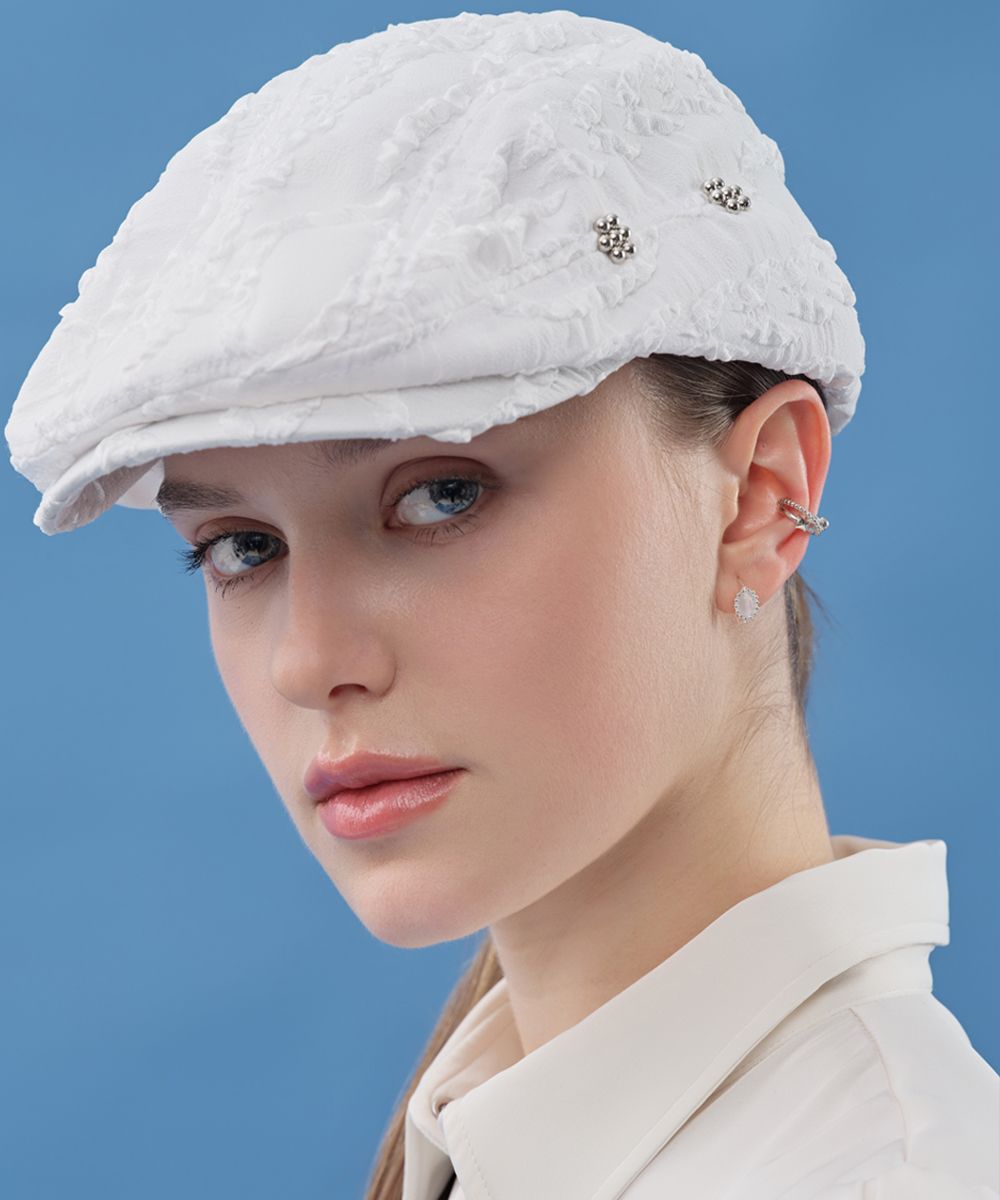 RUBAN NOUVELLE MARGOT HAT IN BLACK source detail 73