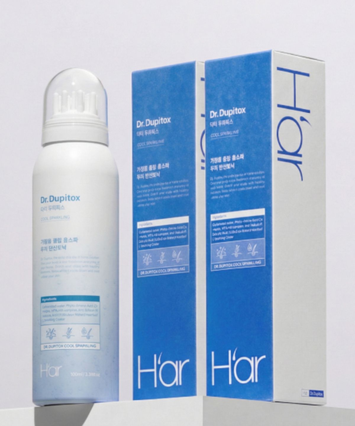 하아르(H'AR) [탄산버블/두피쿨링] 하아르 닥터두피톡스 100ml 2box